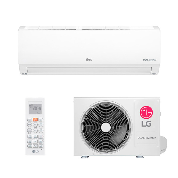Ar-condicionado Lg Dual Inverter Voice 9000 Btus Frio Branco S3-q09aa31a - 220v - Decor Doria