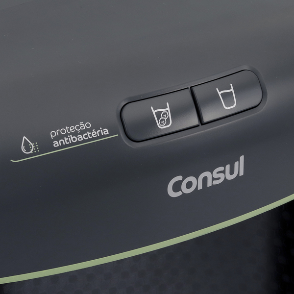 Purificador de Água Consul Gelada e Natural com Refrigeração Eletrônica e Filtragem Classe A CPB34AF Cinza Bivolt - Biblos Moveis