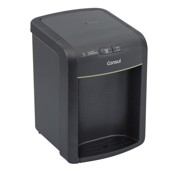 Purificador de Água Consul Gelada e Natural com Refrigeração Eletrônica e Filtragem Classe A CPB34AF Cinza Bivolt - Biblos Moveis