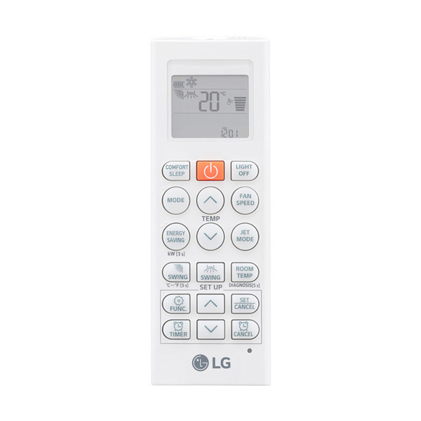 Ar-condicionado Lg Dual Inverter Voice 9000 Btus Frio Branco S3-q09aa31a - 220v - Decor Doria