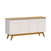 Buffet Classic 4 Pt Off White E Nature - Decor Doria