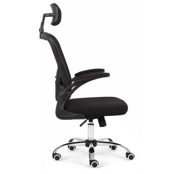 Cadeira De Escritório Moob Barcelona Giratória Ergonômica Com Sistema Relax Preta - Decor Doria