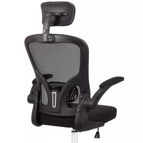 Cadeira De Escritório Moob Barcelona Giratória Ergonômica Com Sistema Relax Preta - Decor Doria