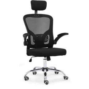 Cadeira De Escritório Moob Barcelona Giratória Ergonômica Com Sistema Relax Preta - Decor Doria