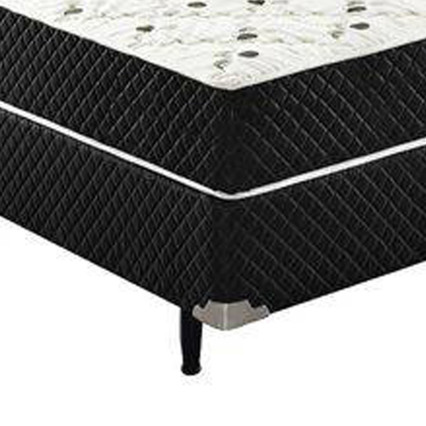 Cama Box Conjugado Casal Sp Móveis Espuma Ortopédica - 39x138x188cm - Decor Doria