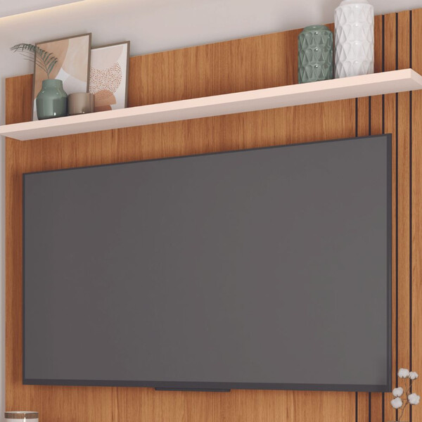 Painel Para Tv Ate 55 Esmeralda Caemmun 1,50 - Decor Doria