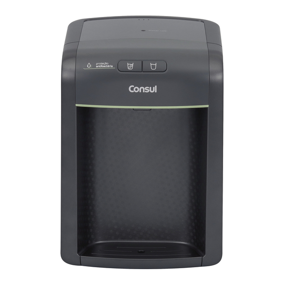 Purificador de Água Consul Gelada e Natural com Refrigeração Eletrônica e Filtragem Classe A CPB34AF Cinza Bivolt - Biblos Moveis
